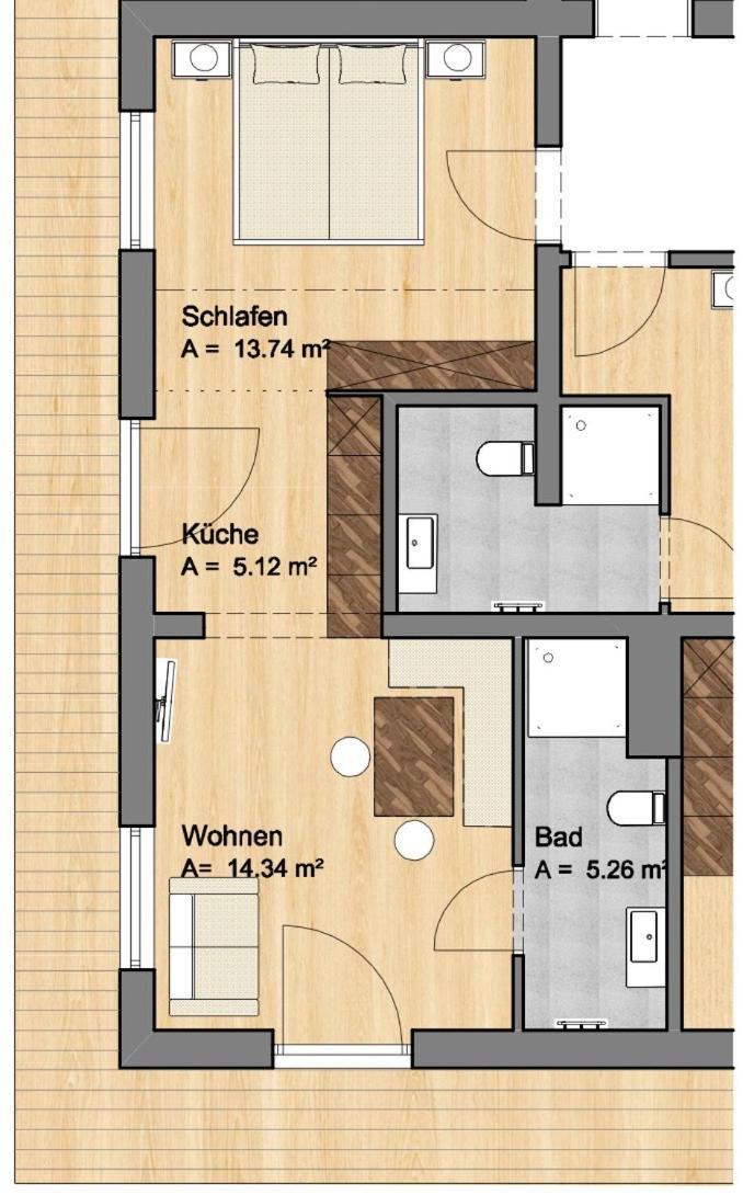 Appartement Schwaiger Шефау ам Вилден Кайзер Стая снимка